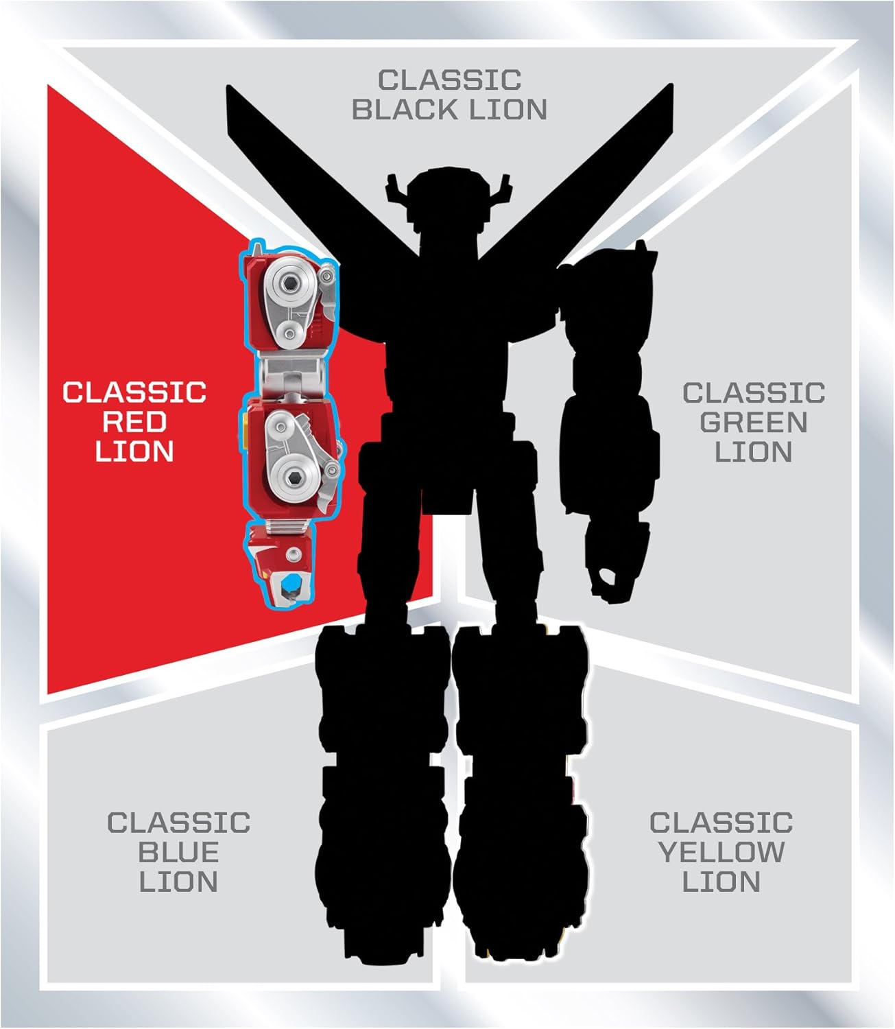 Playmates Classic Voltron Legendary Red Lion