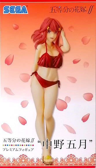 the quintessential quintuplets prize figure sega itsuki nakano swimsuit anime