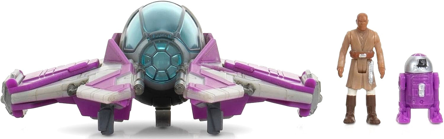 Star Wars Micro Galaxy Squadron Mace Windu Jedi Interceptor (Series 5)