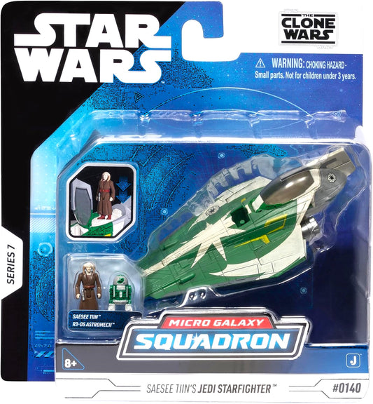 jazwares micro galaxy squadron saesee tiin jedi starighter star wars light armor class series 8 clone wars