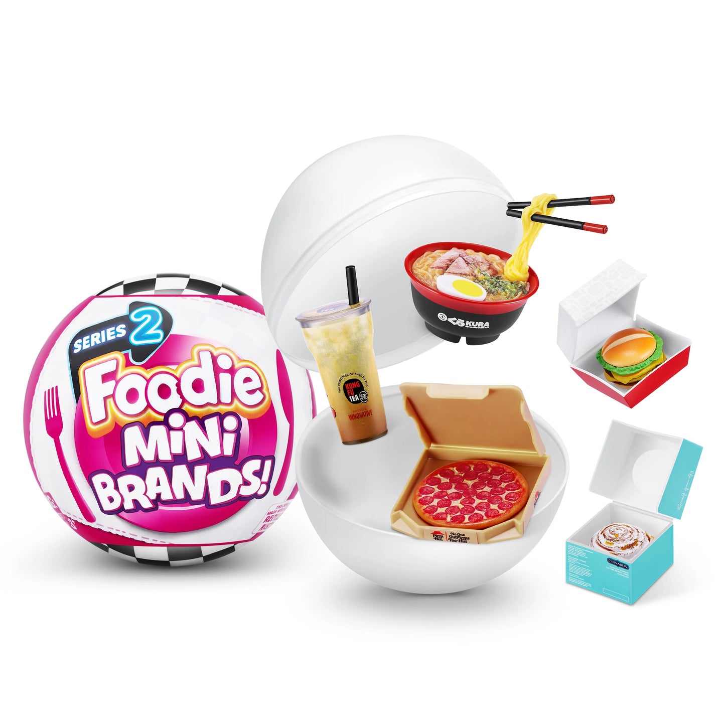 Zura Mini Brands Foodie Series 2 (Single Capsule Ball)