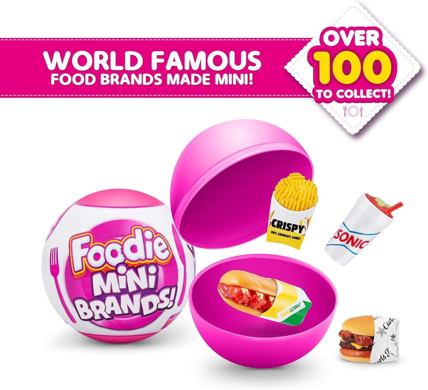 Zura Mini Brands Foodie Series 1 (Single Capsule Ball)