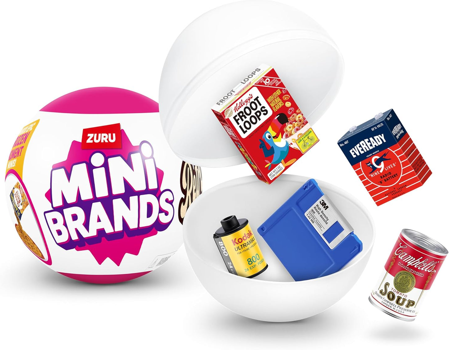 Zura Mini Brands Retro Series 1 (Single Capsule Ball)